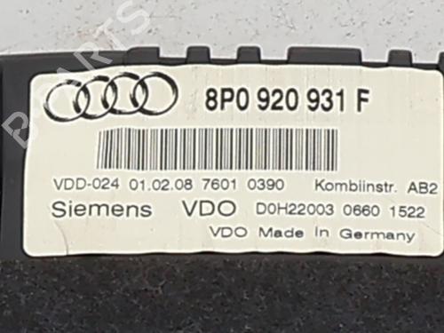 Used Instrument cluster Instrument cluster AUDI A3 Sportback (8PA) 1.8 TFSI (160 hp) 33989996 33989996