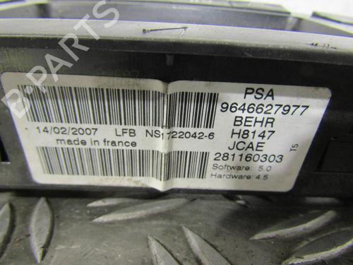 AC Styreenhet / Manøvreringsenhet PEUGEOT 307 (3A/C) 1.6 HDi 110 | BP25084263I5 