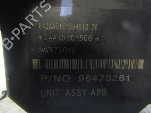 Used ABS pump ABS pump CHEVROLET KALOS 1.2 (72 hp) 25106816 25106816