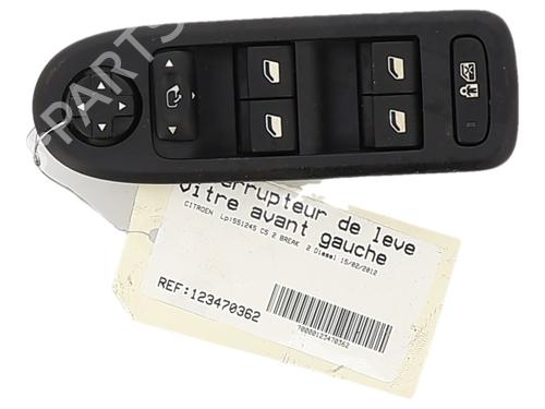 Used Left front window switch Left front window switch CITROËN C5 III Break (RW_) 2.0 HDi 165 (163 hp) 33634823 33634823