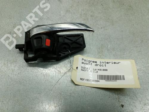 Used Front right interior door handle Front right interior door handle SUZUKI SWIFT IV (FZ, NZ) 1.2 (AZH412, ZC72S) (94 hp) 10574241 10574241