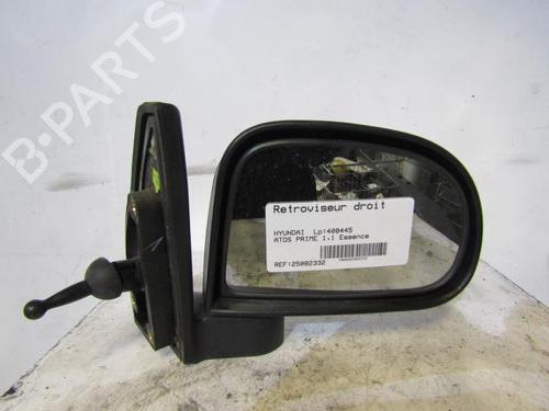 Used Right mirror HYUNDAI ATOS (MX) [1997-2015]  25106379