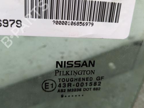 Front left door window NISSAN MICRA III (K12) 1.5 dCi | BP26520720C18 