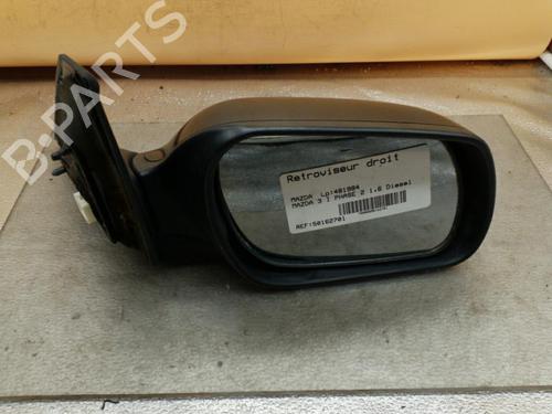Used Right mirror MAZDA 3 (BK) 1.6 DI Turbo (109 hp) 25110375
