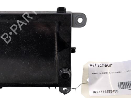 Used Display monitor Display monitor RENAULT CLIO IV (BH_) 1.5 dCi 90 (90 hp) 38338909 38338909