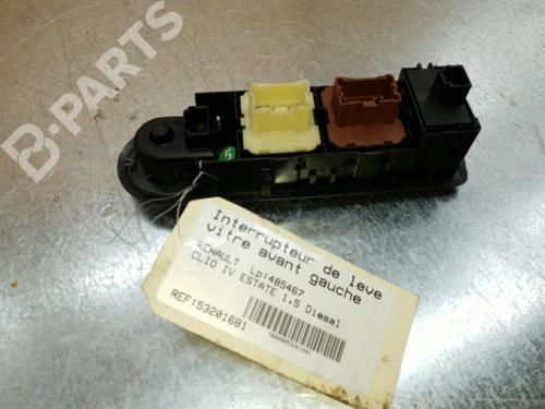 Used Left front window switch Left front window switch RENAULT CLIO IV (BH_) 1.5 dCi 90 (90 hp) 10575456 10575456