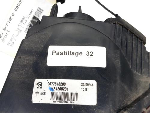 Used Right tailgate light PEUGEOT 308 II (LB_, LP_, LW_, LH_, L3_) 1.6 HDi / BlueHDi 115 (115 hp) 25087596
