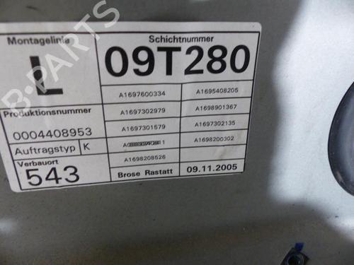 Rear left window mechanism MERCEDES-BENZ B-CLASS Sports Tourer (W245) B 200 CDI (245.208) | BP25064980C24 