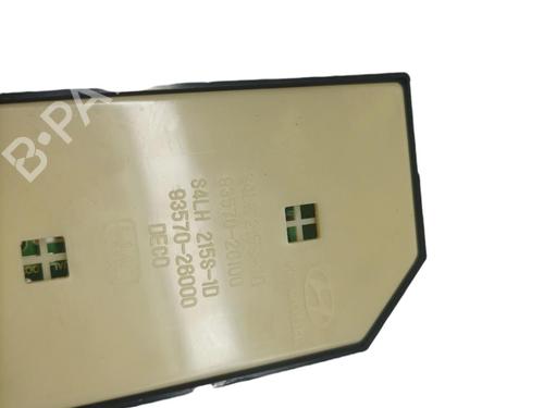 Used Left front window switch Left front window switch HYUNDAI SANTA FÉ I (SM) 2.0 CRDi 4x4 (125 hp) 25103842 25103842