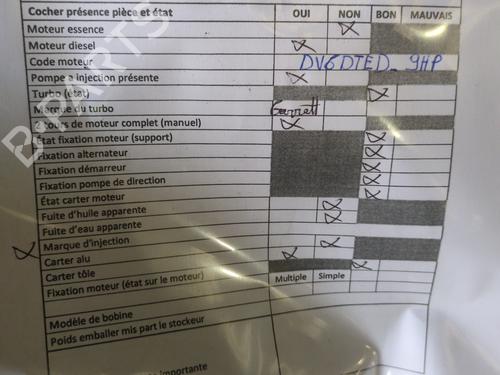 Engine PEUGEOT 208 I (CA_, CC_) 1.6 HDi | BP30576764M1