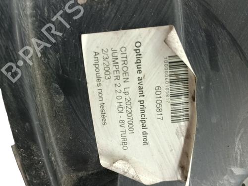 Right headlight CITROËN JUMPER I Van (244) 2.0 | BP28321460C29  - Image 5