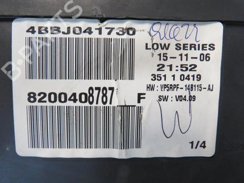 Instrument cluster RENAULT MEGANE II Saloon (LM0/1_)  | BP25112289C47 