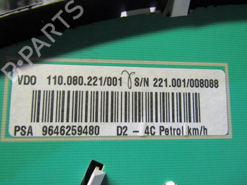 Instrument cluster PEUGEOT 407 (6D_)  | BP25111847C47 