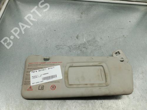Used Right sun visor RENAULT LAGUNA III (BT0/1) 2.0 dCi (BT01, BT08, BT09, BT0E, BT0K, BT12, BT1C, BT1D,... (150 hp) 25077454