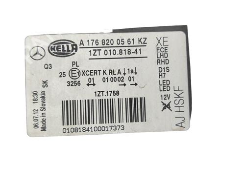 Left headlight MERCEDES-BENZ A-CLASS (W176) A 200 CDI (176.001) | BP25054410C28 - Image 3