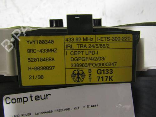 Instrument cluster LAND ROVER FREELANDER I (L314) 2.0 DI 4x4 | BP25080329C47 