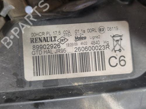 Left headlight RENAULT SCÉNIC III (JZ0/1_) 1.5 dCi | BP28421706C28 