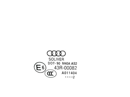 Front right door window AUDI Q3 (8UB, 8UG) 2.0 TDI | BP32325536C19