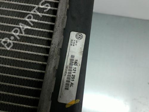 Used Water radiator Water radiator VW TOURAN (1T1, 1T2) 1.9 TDI (105 hp) 25089299 25089299