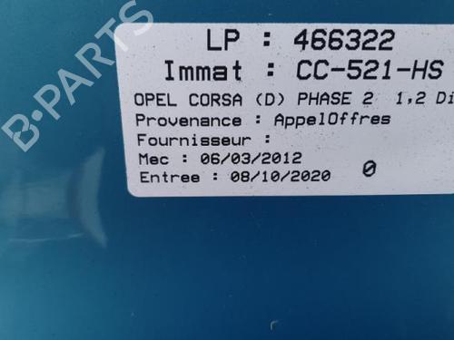 Front left window mechanism OPEL CORSA D (S07) 1.3 CDTI (L08, L68) | BP25082539C22 - Image 3