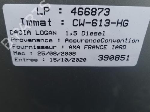 Rear left window mechanism DACIA LOGAN MCV (KS_) 1.5 dCi (KS0W) | BP25093715C24  - Image 6