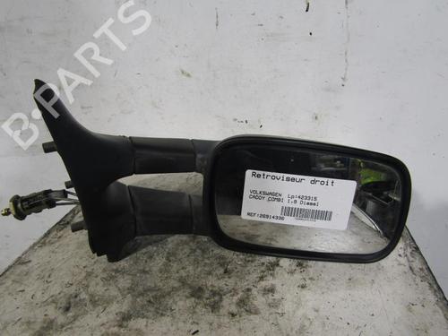Used Right mirror VW CADDY II Box Body/MPV (9K9A) 1.9 D (64 hp) 25089852