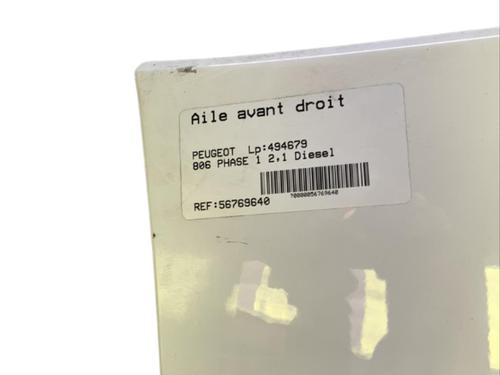 Kotflügel rechts vorne für PEUGEOT 806 (221) 2.1 td 12V (109 hp) 25062923