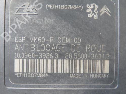 Used ABS pump ABS pump CITROËN DS3 (SA_) 1.6 HDi 90 (92 hp) 25094950 25094950