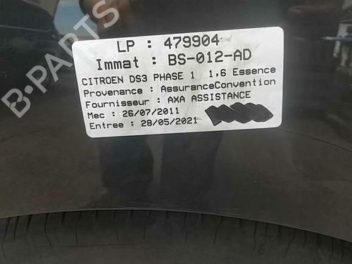 Climate control CITROËN DS3 (SA_) 1.6 VTi 120 | BP25076747I5 