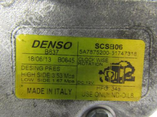 AC compressor FIAT 500 (312_) 0.9 (312AXG1A, 312.AXG11) | BP25096615M34  - Image 6