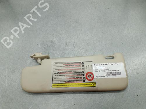 Right sun visor FIAT 500 (312_) 0.9 (312AXG1A, 312.AXG11) | BP25062773I2 