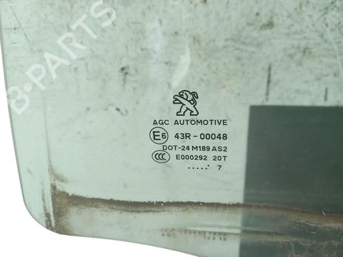Rear left door window PEUGEOT 2008 I (CU_) 1.2 THP 110 / PureTech 110 | BP25101601C20 