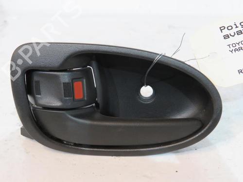 Used Front left interior door handle TOYOTA YARIS (_P9_) 1.3 VVT-i (SCP90_, SCP90R) (87 hp) 25083608