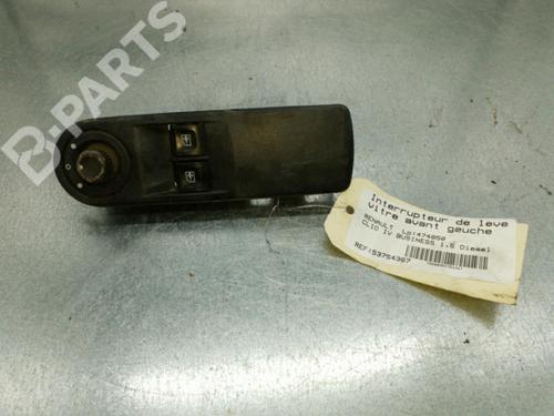 Used Left front window switch Left front window switch RENAULT CLIO IV (BH_) 1.5 dCi 75 (75 hp) 10575165 10575165