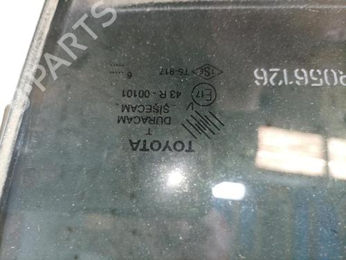 Used Rear left door window TOYOTA COROLLA Verso (ZER_, ZZE12_, R1_) 2.2 D-4D (AUR10_, AUR10R) (136 hp) 25087440