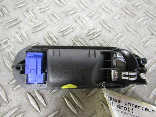 Used Front right interior door handle Front right interior door handle VW GOLF V (1K1) [2003-2010] 25108481 25108481