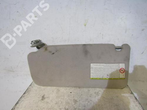Used Right sun visor Right sun visor TOYOTA COROLLA Verso (ZER_, ZZE12_, R1_) 2.0 D-4D (CUR10_, CUR10R) (116 hp) 10597622 10597622