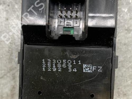 Used Left front window switch OPEL ASTRA J (P10) 1.7 CDTI (68) (110 hp) 25060501