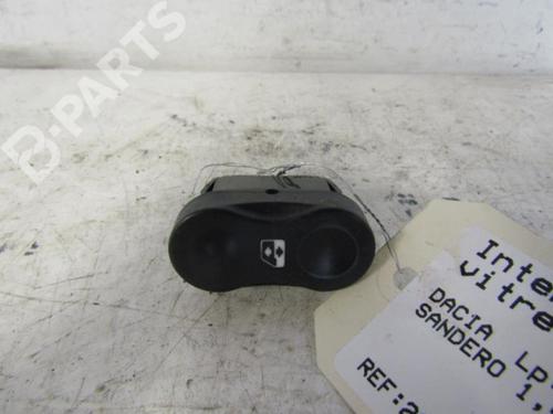 Used Left front window switch Left front window switch DACIA SANDERO 1.5 dCi (86 hp) 10600221 10600221