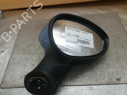Used Right mirror FIAT PUNTO EVO (199_) 1.2 (65 hp) 25105387