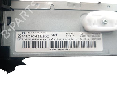 Radio MERCEDES-BENZ A-CLASS (W169) A 200 CDI (169.008, 169.308) | BP25060097E6 