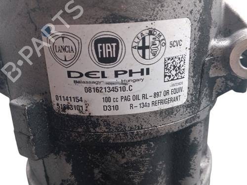 Used AC compressor AC compressor FIAT 500L (351_, 352_) 1.3 D Multijet (199LXY1A, 199LXY11) (84 hp) 28814357 28814357