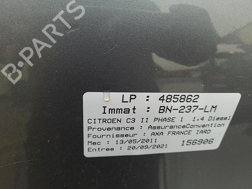 Right front window switch CITROËN C3 II (SC_) 1.4 HDi 70 (SC8HZC, SC8HR0, SC8HP4) | BP25105151I26  - Image 13