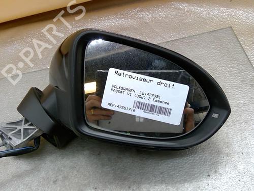 Used Right mirror VW PASSAT B6 (3C2) 2.0 FSI (150 hp) 25081833