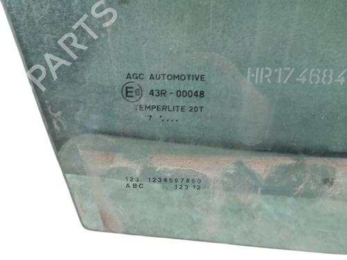 Front right door window PEUGEOT 108 1.0 VTi | BP25053484C19 