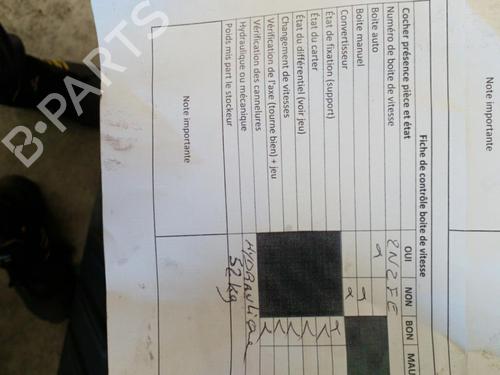 Gearbox TOYOTA YARIS (_P1_) 1.3 (NCP10, SCP12_) | BP25110440M3 