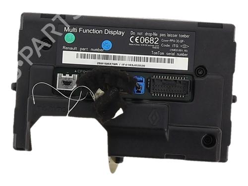 Used Display monitor Display monitor RENAULT CLIO IV Grandtour (KH_) 1.5 dCi 90 (KHN3, KHN4) (90 hp) 33610203 33610203