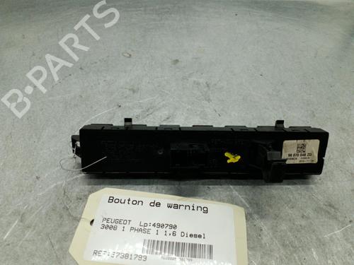 Used Warning switch PEUGEOT 3008 I MPV (0U_) 1.6 HDi (114 hp) 25077939