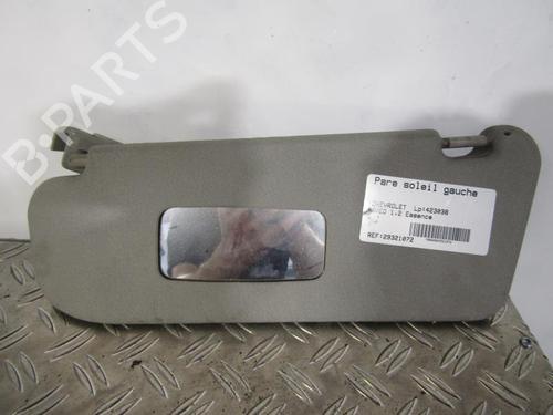 Left sun visor CHEVROLET AVEO / KALOS Hatchback (T250, T255) | BP25096073I1 - Image 2