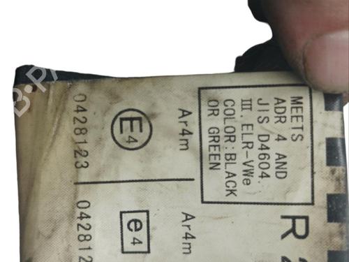 Used Rear right seatbelt Rear right seatbelt TOYOTA YARIS (_P1_) 1.5 (NCP13_, NCP13R) (106 hp) 25088760 25088760